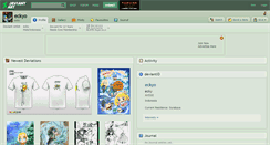 Desktop Screenshot of eckyo.deviantart.com