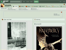 Tablet Screenshot of ladyjaida.deviantart.com