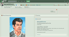 Desktop Screenshot of mammamiaforever.deviantart.com