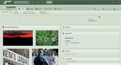 Desktop Screenshot of d3adl0ck.deviantart.com