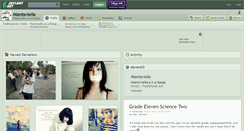 Desktop Screenshot of mientsvielle.deviantart.com