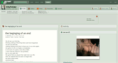 Desktop Screenshot of elliefeilder.deviantart.com