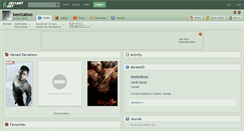 Desktop Screenshot of beelzaboo.deviantart.com