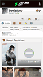 Mobile Screenshot of beelzaboo.deviantart.com