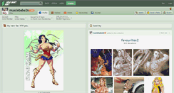 Desktop Screenshot of musclebabe26.deviantart.com