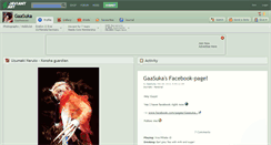 Desktop Screenshot of gaasuka.deviantart.com