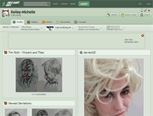 Tablet Screenshot of kelley-michelle.deviantart.com