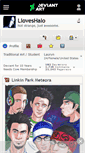Mobile Screenshot of lloveshalo.deviantart.com