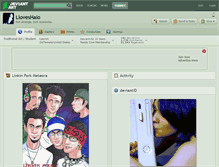 Tablet Screenshot of lloveshalo.deviantart.com