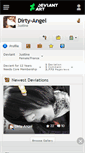 Mobile Screenshot of dirty-angel.deviantart.com
