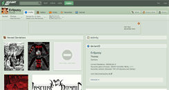 Desktop Screenshot of evilpussy.deviantart.com