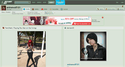 Desktop Screenshot of animewolf101.deviantart.com