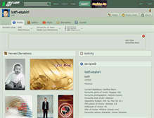 Tablet Screenshot of lotfi-etahiri.deviantart.com