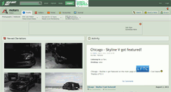 Desktop Screenshot of motorx.deviantart.com