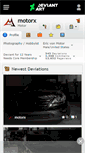 Mobile Screenshot of motorx.deviantart.com