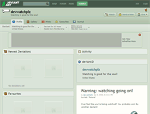 Tablet Screenshot of devwatchplz.deviantart.com