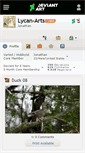 Mobile Screenshot of lycan-arts.deviantart.com