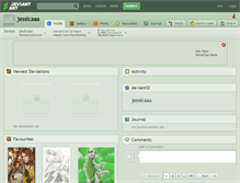 Tablet Screenshot of jessicaaa.deviantart.com
