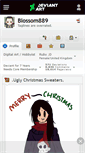 Mobile Screenshot of blossom889.deviantart.com