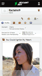 Mobile Screenshot of itsclaire9.deviantart.com
