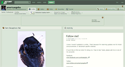 Desktop Screenshot of americangeiko.deviantart.com