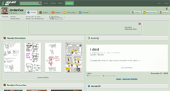 Desktop Screenshot of jordancee.deviantart.com