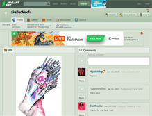 Tablet Screenshot of akabadmedia.deviantart.com