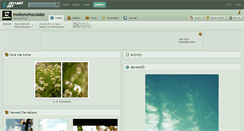 Desktop Screenshot of moltenchocolate.deviantart.com