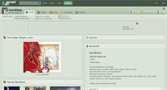 Desktop Screenshot of kuroihana.deviantart.com