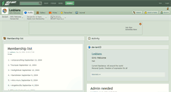 Desktop Screenshot of lesbians.deviantart.com