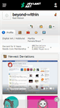 Mobile Screenshot of beyond-within.deviantart.com