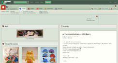 Desktop Screenshot of ht.deviantart.com