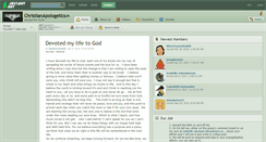 Desktop Screenshot of christianapologetics.deviantart.com