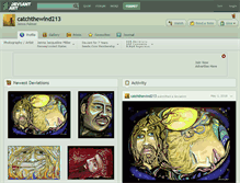 Tablet Screenshot of catchthewind213.deviantart.com