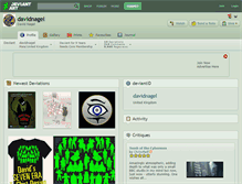 Tablet Screenshot of davidnagel.deviantart.com
