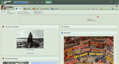 Desktop Screenshot of d-miles.deviantart.com