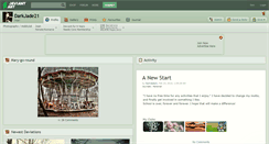 Desktop Screenshot of darkjade21.deviantart.com