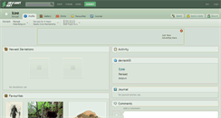 Desktop Screenshot of lcee.deviantart.com