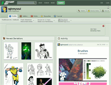 Tablet Screenshot of oginmysoul.deviantart.com