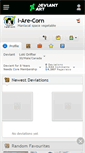Mobile Screenshot of i-are-corn.deviantart.com