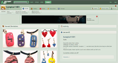 Desktop Screenshot of kurapica11001.deviantart.com