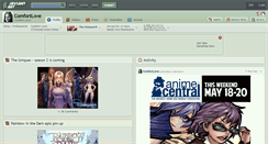 Desktop Screenshot of comfortlove.deviantart.com