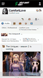 Mobile Screenshot of comfortlove.deviantart.com