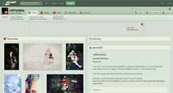 Desktop Screenshot of callmelaiza.deviantart.com