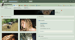 Desktop Screenshot of leakyfishbowl.deviantart.com