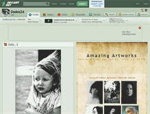Tablet Screenshot of dodos24.deviantart.com