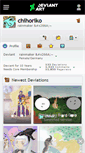 Mobile Screenshot of chihoriko.deviantart.com