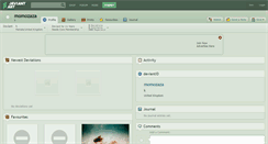 Desktop Screenshot of momozaza.deviantart.com