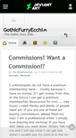 Mobile Screenshot of gothicfurryecchi.deviantart.com