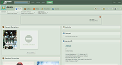 Desktop Screenshot of d4nick.deviantart.com